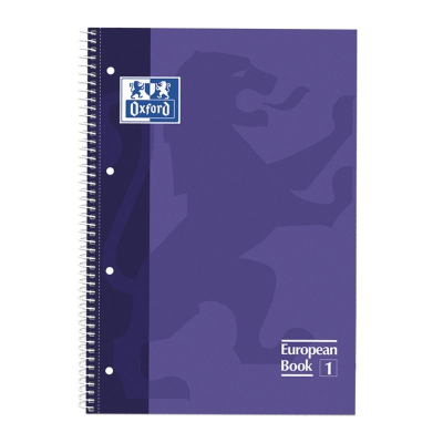 Cuaderno con Espiral Cuadriculado Oxford European Book 1