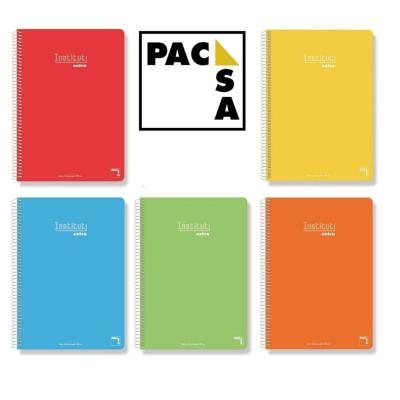 5 LIBRETAS RAYADO PAUTA 2,5 CM - TAPA DURA 80 HOJAS - TAMAÑO A5