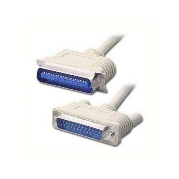 Cable Impresora LPT1 3GO C301/ DB25 Macho - C36 Macho/ 1.8m