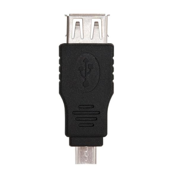 ADAPTADOR USB 2.0 HEMBRA A MICROUSB MACHO  - 10.02.0004