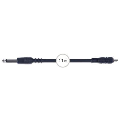 CABLE DE AUDIO FONESTAR AA-734 - CONECTOR JACK 6.3MM MONO MACHO