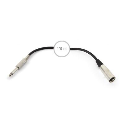 CABLE DE AUDIO FONESTAR SM-679 - CONECTOR JACK 6.3MM MONO MACHO