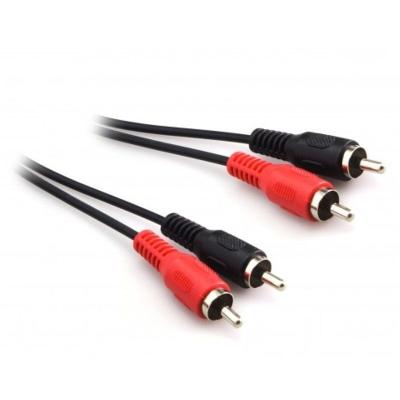 CABLE ESTÉREO GEBL EL15P 2*RCA MACHO A 2*RCA MACHO - 1.5 METROS