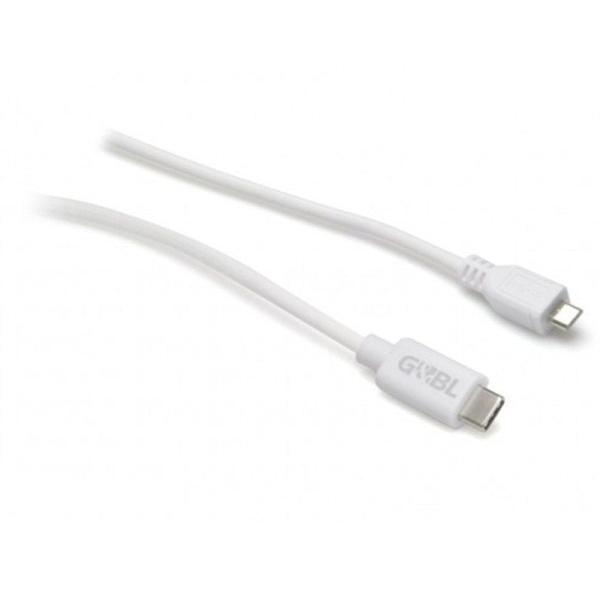 CABLE GEBL MIC20USBC10W USB TIPO-C A MICRO USB - 1 METRO - BLANCO