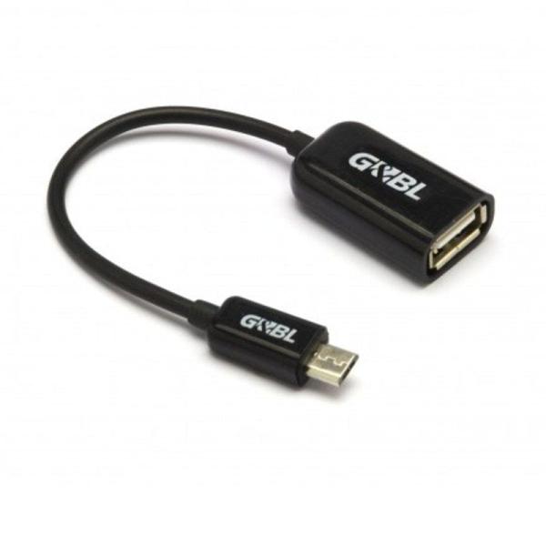 CABLE OTG GEBL USBOTG020 - MICRO USB MACHO A USB HEMBRA - USB 2.0 - 0.1 METROS