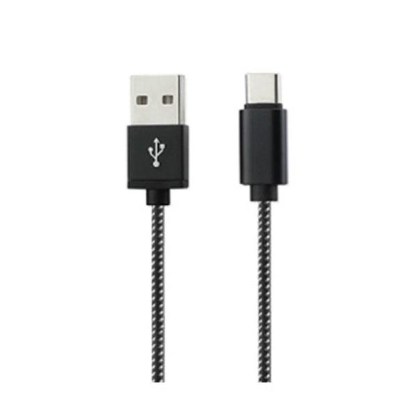 CABLE DE DATOS USB A  MICRO USB GRAB'N GO GNG-232 - 2A - 1M - NEGRO