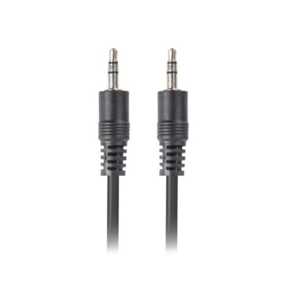 CABLE ESTÉREO LANBERG CA-MJMJ-10CC-0030-BK JACK 3.5MM MACHO A JACK 3.5MM MACHO - 3 METROS