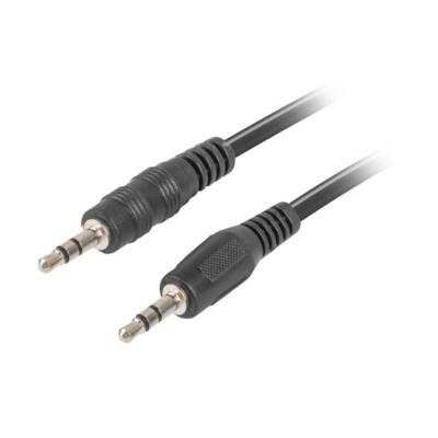 CABLE ESTÉREO LANBERG CA-MJMJ-10CC-0050-BK JACK 3.5MM MACHO A