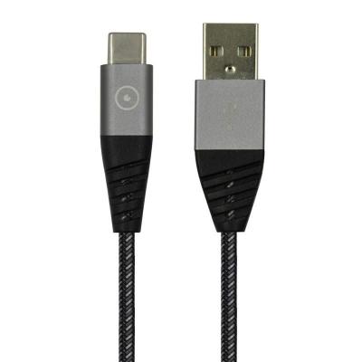 Cable USB 2.0 Muvit Tiger TGUSC0002/ USB Tipo-C Macho - USB