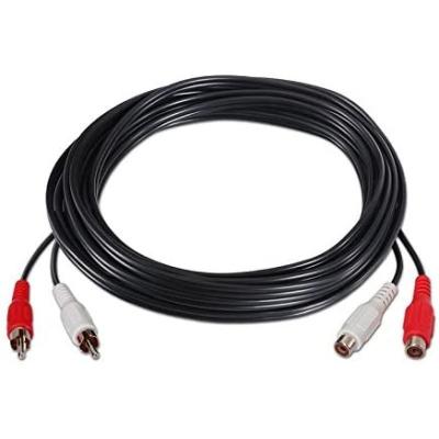 Cable Estéreo Nanocable 10.24.0710/ 2x RCA Macho - 2x RCA