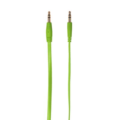 CABLE PLANO ESTÉREO TRUST URBAN LIME GREEN - CONECTORES JACK