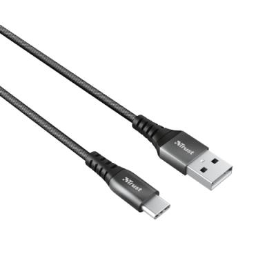 Cable USB 2.0 Trust Keyla 23571/ USB Macho - USB Tipo-C Macho/