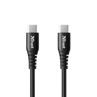 Cable USB 2.0 Tipo-C Trust Ndura 23765/ USB Tipo-C Macho - USB