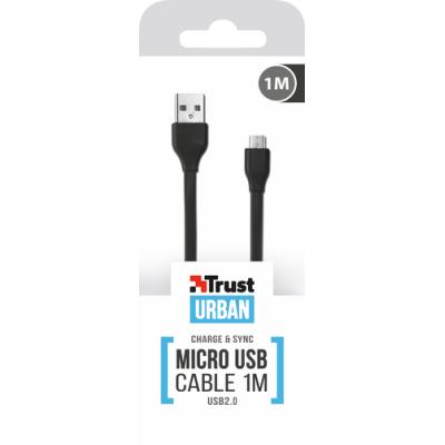 Cable USB 2.0 Urban Revolt 20135/ MicroUSB Macho - USB Macho/