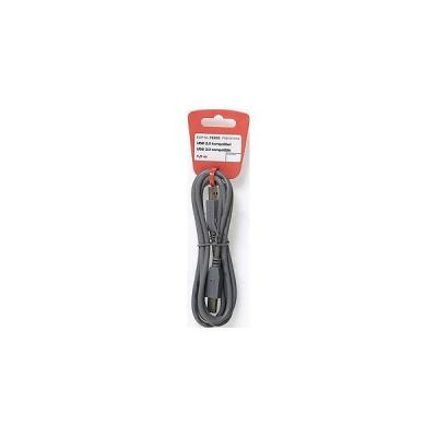 Cable USB 2.0 Impresora Vivanco 25407/ USB Macho - USB Macho/