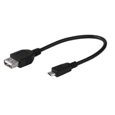 CABLE USB 2.0 OTG VIVANCO 48298 - CONECTORES MICRO USB TIPO B/