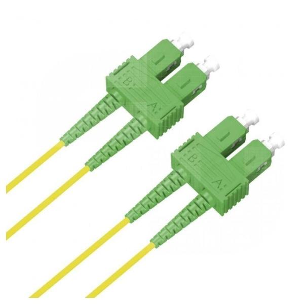 CABLE FIBRA ÓPTICA MICROCONNECT FIB881001 - CONECTOR SC/SC - MATERIAL LSZH - 1M