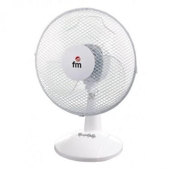 VENTILADOR DE SOBREMESA FM S-140 - 45W - 3 NIVELES POTENCIA -  Ø ASPAS 40CM - OSCILANTE