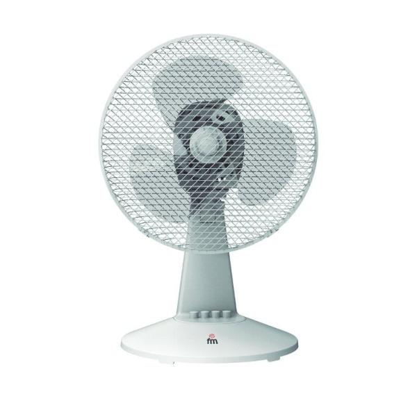 Ventilador de Sobremesa FM SB-130/ 30W/ 3 Aspas 30cm/ 3 velocidades