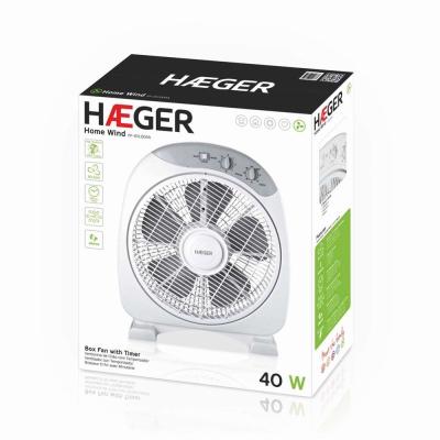 VENTILADOR DE SUELO HAEGER HOME WIND - 5 ASPAS - 40W -