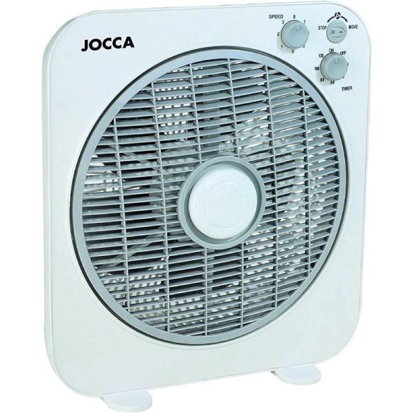 Ventilador de Suelo Jocca 2229/ 40W/ 5 Aspas/ 3 velocidades