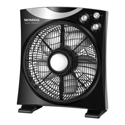 VENTILADOR DE SUELO MONDIAL CA04 NEGRO - 5 ASPAS - 50W - 3