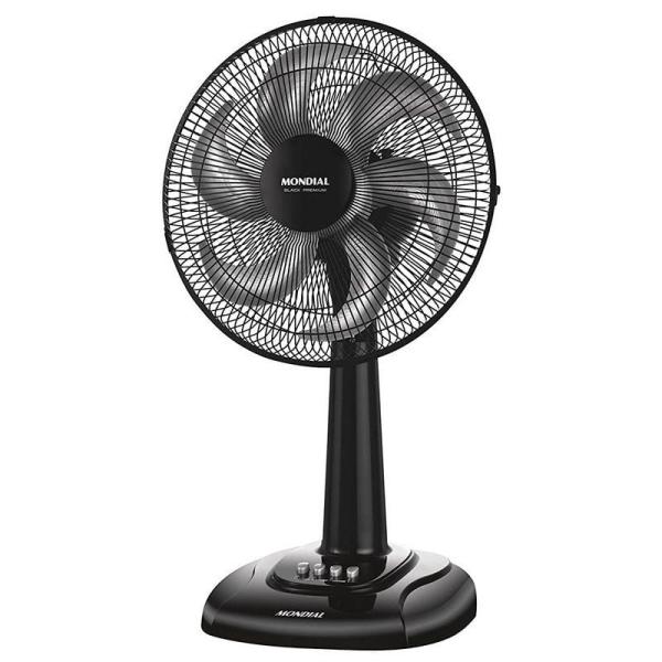 VENTILADOR DE SOBREMESA MONDIAL V66 TURBO FAN - 40W - 6 ASPAS - 30CM - 3 VELOCIDADES - OSCILANTE - SILENCIOSO