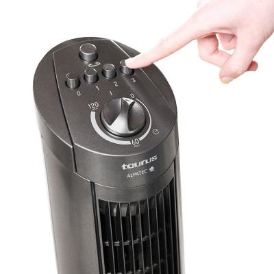 VENTILADOR DE TORRE TAURUS BABEL 45W 3 VELOCIDADES SILENCIOSO