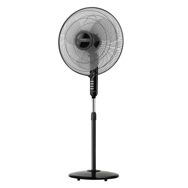 VENTILADOR DE PIE TAURUS BERGEN 16CR - 45W - 3 ASPAS - Ø40CM - 3 VELOCIDADES - ALTURA AJUSTABLE HASTA 130CM - BASE REDONDA