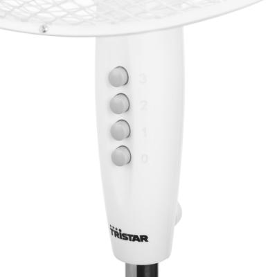 Ventilador de Pie Tristar VE-5890/ 45W/ 3 Aspas 40cm/ 3