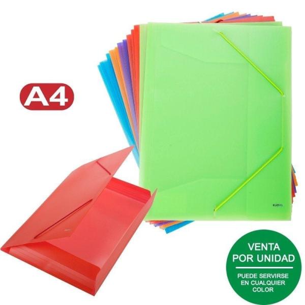 Carpeta Kathay 86480199/ A4/ Colores Surtidos