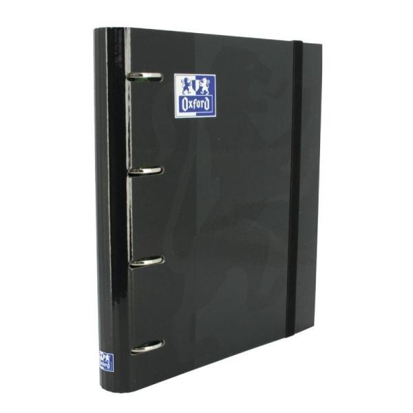 Archivador Carpeblock con Recambio Oxford Classic EuropeanBinder 400109182/ A4+/ 100 Hojas/ Negro