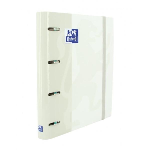 Archivador Carpeblock con Recambio Oxford Classic EuropeanBinder 400132987/ A4+/ 100 Hojas/ Blanco