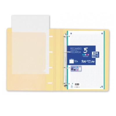 Pack de Archivadores Carpeblock con Recambio Oxford Live & Go