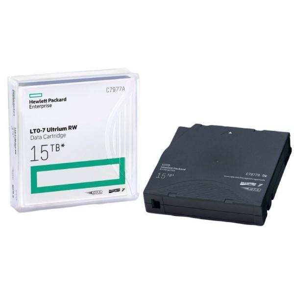 Cartucho de Datos HPE C7977A LTO-7 Ultrium RW de 15 TB