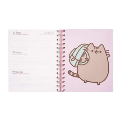 AGENDA ESCOLAR ERIK ASV1913 SV PUSHEEN GOLD - 15.5*19CM - SEPT.