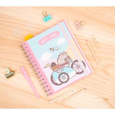 AGENDA ESCOLAR ERIK ASV1913 SV PUSHEEN GOLD - 15.5*19CM - SEPT.