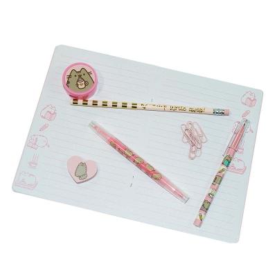 SET PAPELERÍA ERIK PUSS4045 PUSHEEN ROSE SWEET & SIMPLE -