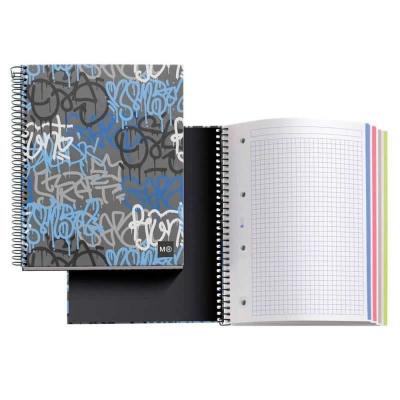 CUADERNO MIQUEL RIUS STREET ART - A4 - 140 HOJAS - 70G/M2 - 35