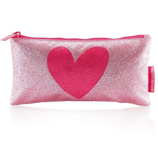 ESTUCHE PORTATODO PLANO MIQUEL RIUS 18700 AGATHA RUIZ DE LA PRADA LUREX - CAPACIDAD PARA 45 PIEZAS - CIERRE CON CREMALLERA