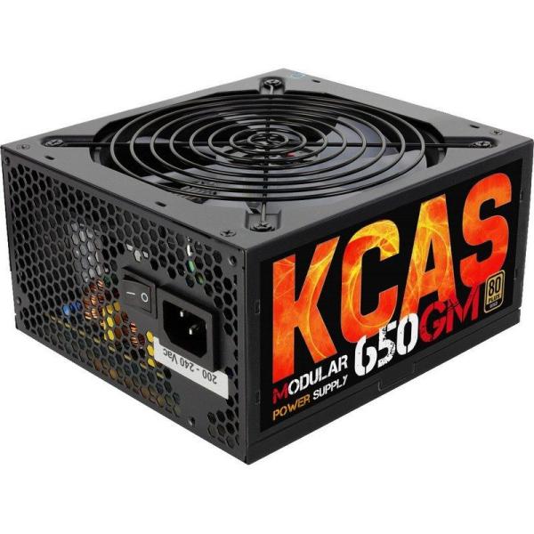 Fuente de Alimentación Aerocool KCAS-650GM/ 650W/ Ventilador 14cm/ 80 Plus Gold