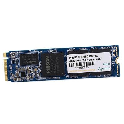 DISCO SÓLIDO APACER AS228AP4 512GB - PCIE NVME GEN3 - M.2 2280