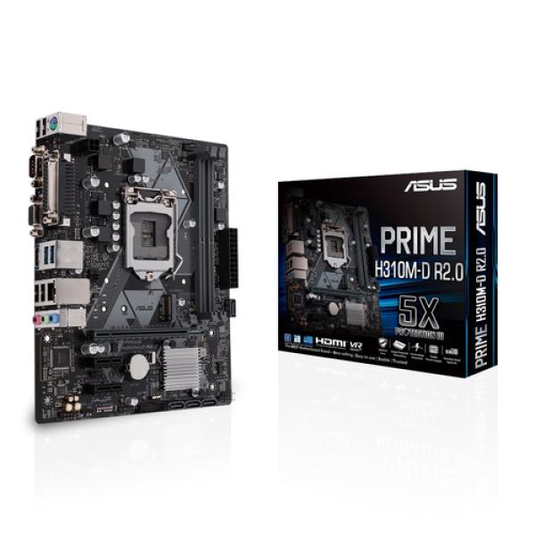 Placa Base Asus Prime H310M-D R2.0 Socket 1151/ Micro ATX