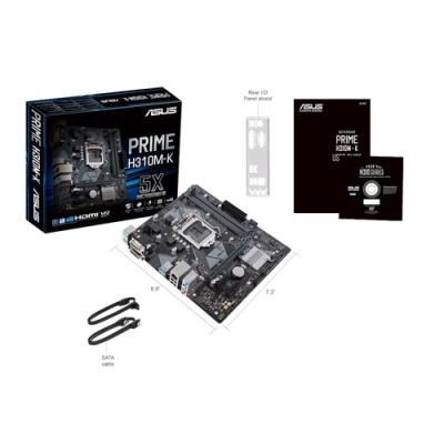 Placa Base Asus Prime H310M-K Socket 1151/ Micro ATX