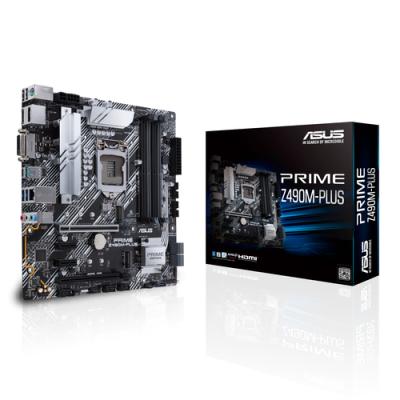 Placa Base Asus Prime Z490M-PLUS Socket 1200/ Micro ATX