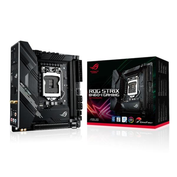 PLACA BASE ASUS ROG STRIX B460-I GAMING - PARA INTEL CORE 10TH GEN - SOCKET LGA 1200 - CHIPSET B460 - 2*DIMM DDR4 - HDMI - DISPL