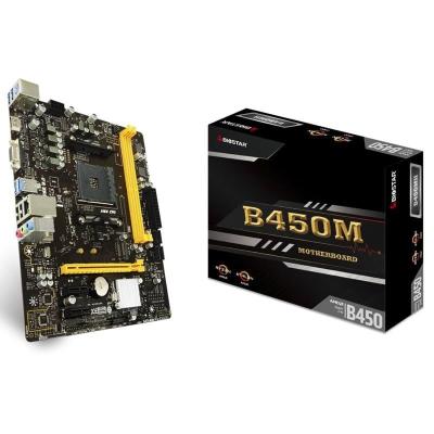 PLACA BASE BIOSTAR RACING B450GT3 - PARA AMD AM4 RYZEN/ATHLON