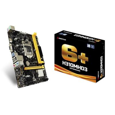 PLACA BASE BIOSTAR H310MHD3 - PARA INTEL CORE 8TH/9TH GEN - SKT