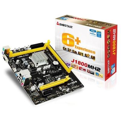 PLACA BASE BIOSTAR J1800MH2 - PROCESADOR INTEGRADO INTEL J1800