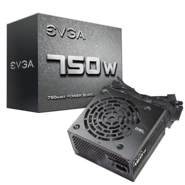 FUENTE DE ALIMENTACIÓN EVGA 100-N1-0750-L2 750W - VENTILADOR 12CM - ATX